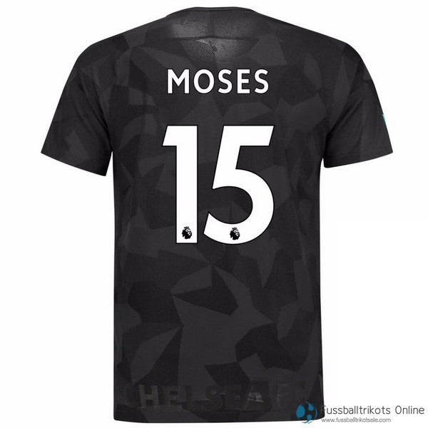 Chelsea Trikot Ausweich Moses 2017-18 Fussballtrikots Günstig